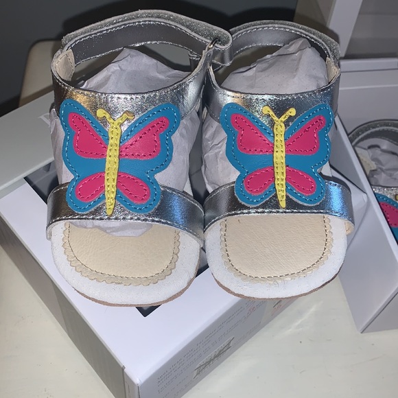 Baby summer - - Butterfly silver Robeez soft wallets - Picture 2 of 5